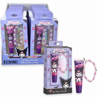 Lip gloss and bracelet 13 ml kuromi