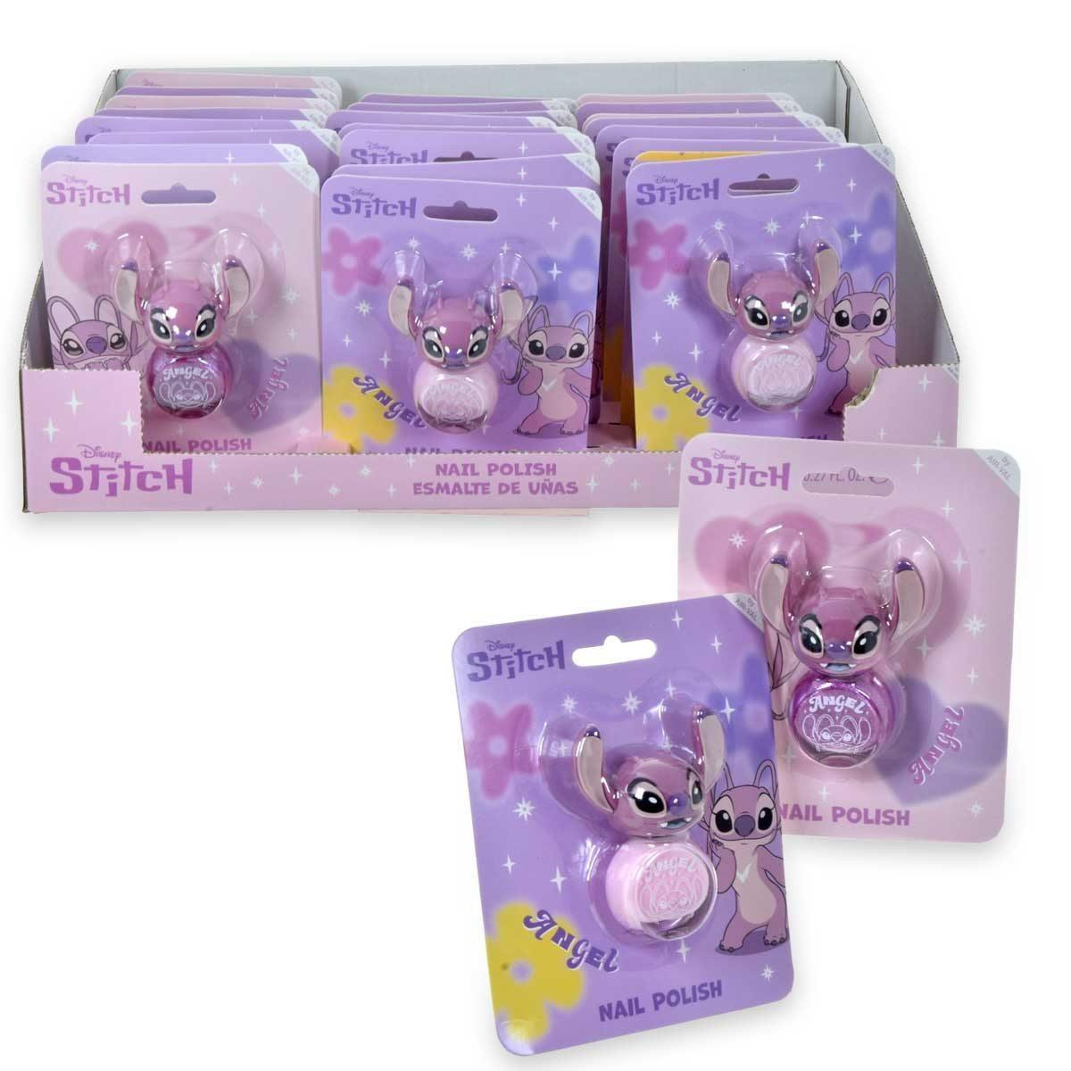 Assorted display angel nail polish w/  3d topper 8 ml