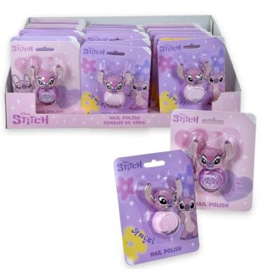 Assorted display angel nail polish w/  3d topper 8 ml
