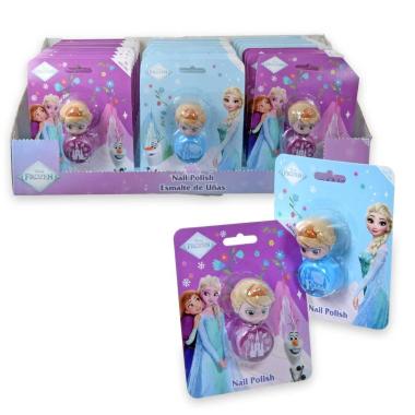 Assorted display frozen nail polish w/  3d topper 8 ml