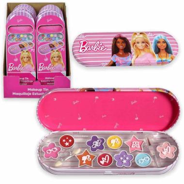 Barbie makeup tin
