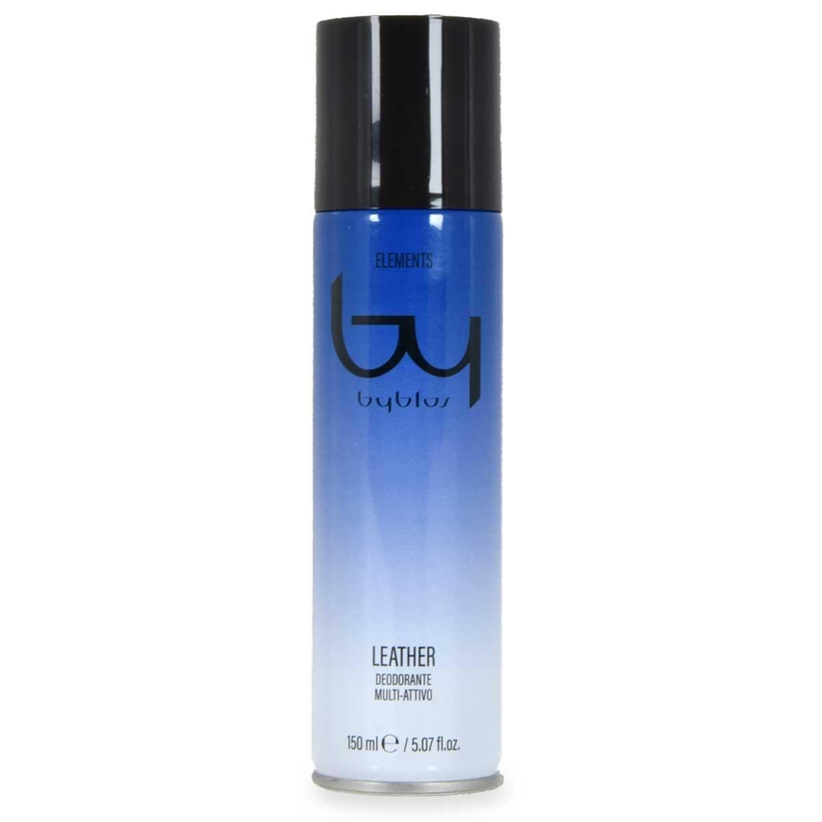 Byblos scented deodorant 150 ml leather - by byblos elements