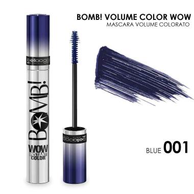 Bella oggi bomb! mascara volume colorato blue