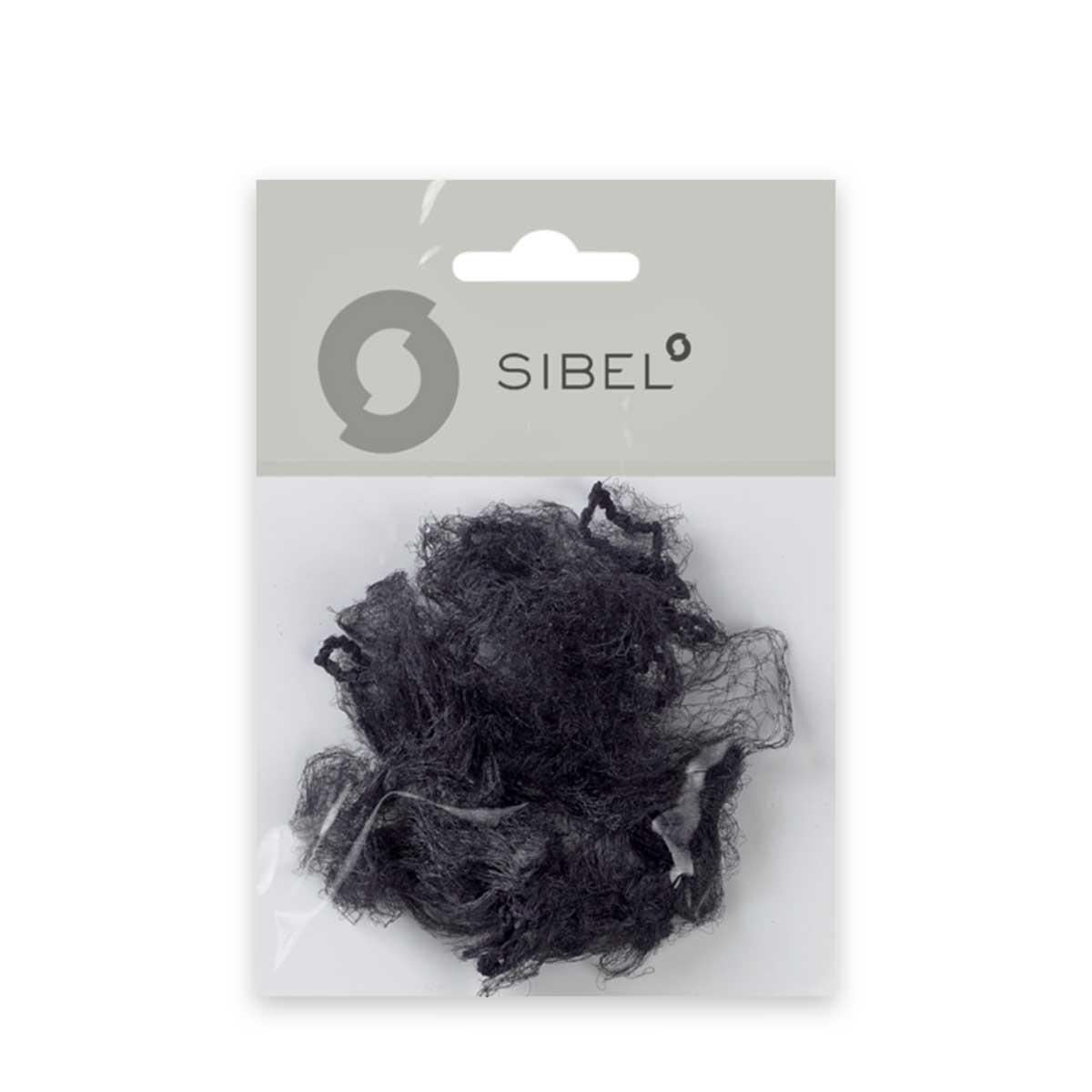 Sibel bun net 2 pezzi retina invisibile nero