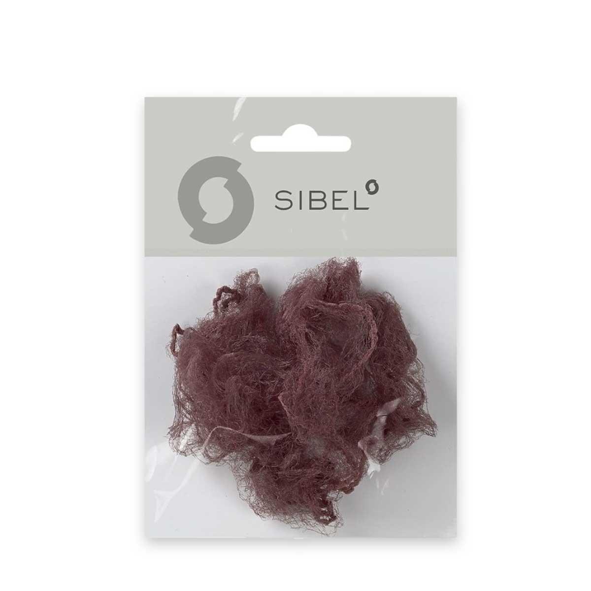 Sibel bun net 2 pezzi retina invisibile castano scuro