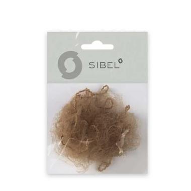Sibel bun net 2 pezzi retina invisibile castano chiaro