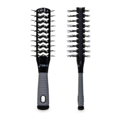 Sibel double vented brush tunnel 400 black