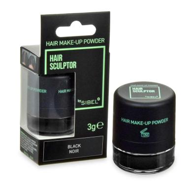 Sibel hair sculptor ritocco in polvere capelli black 3g