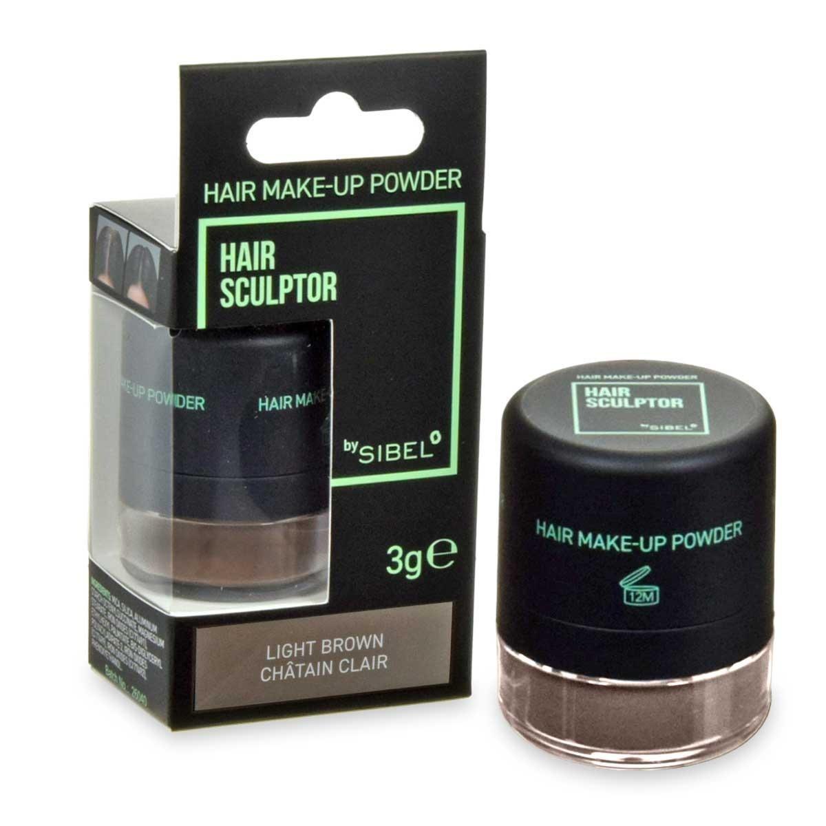Sibel hair sculptor ritocco in polvere capelli light brown 3g