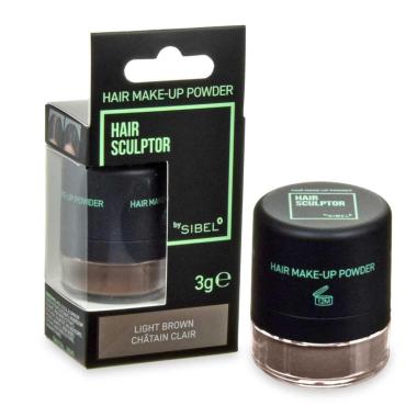 Sibel hair sculptor ritocco in polvere capelli light brown 3g