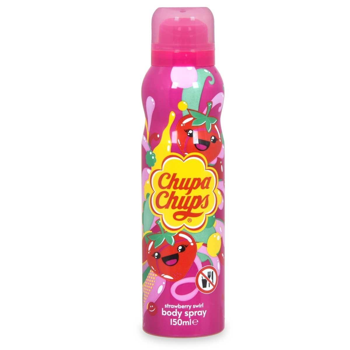 Chupa chups body spray strawberry swirl 150 ml