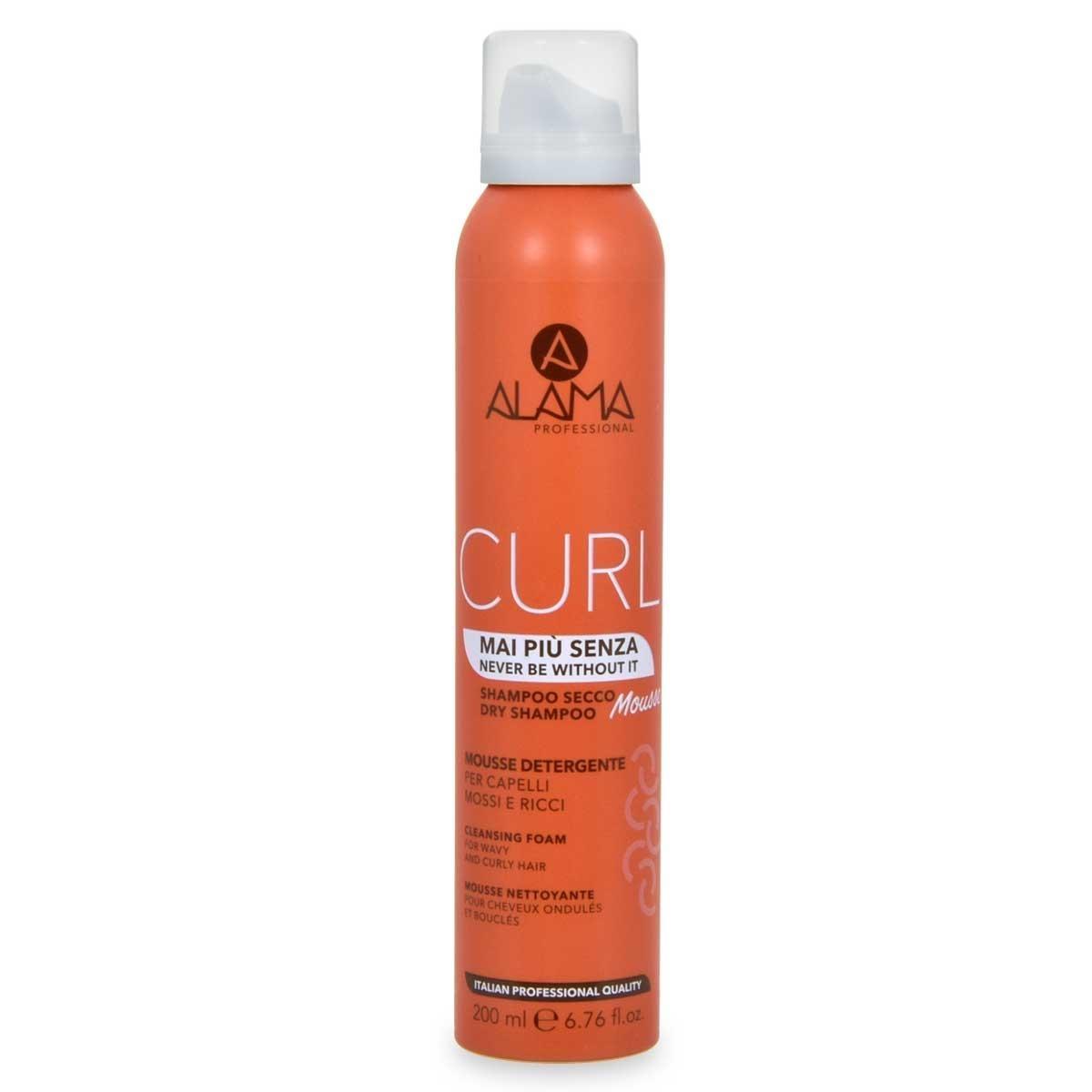 Alama professional curl shampoo secco in mousse 200 ml