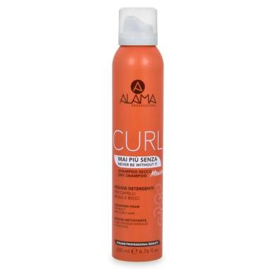 Alama professional curl shampoo secco in mousse 200 ml