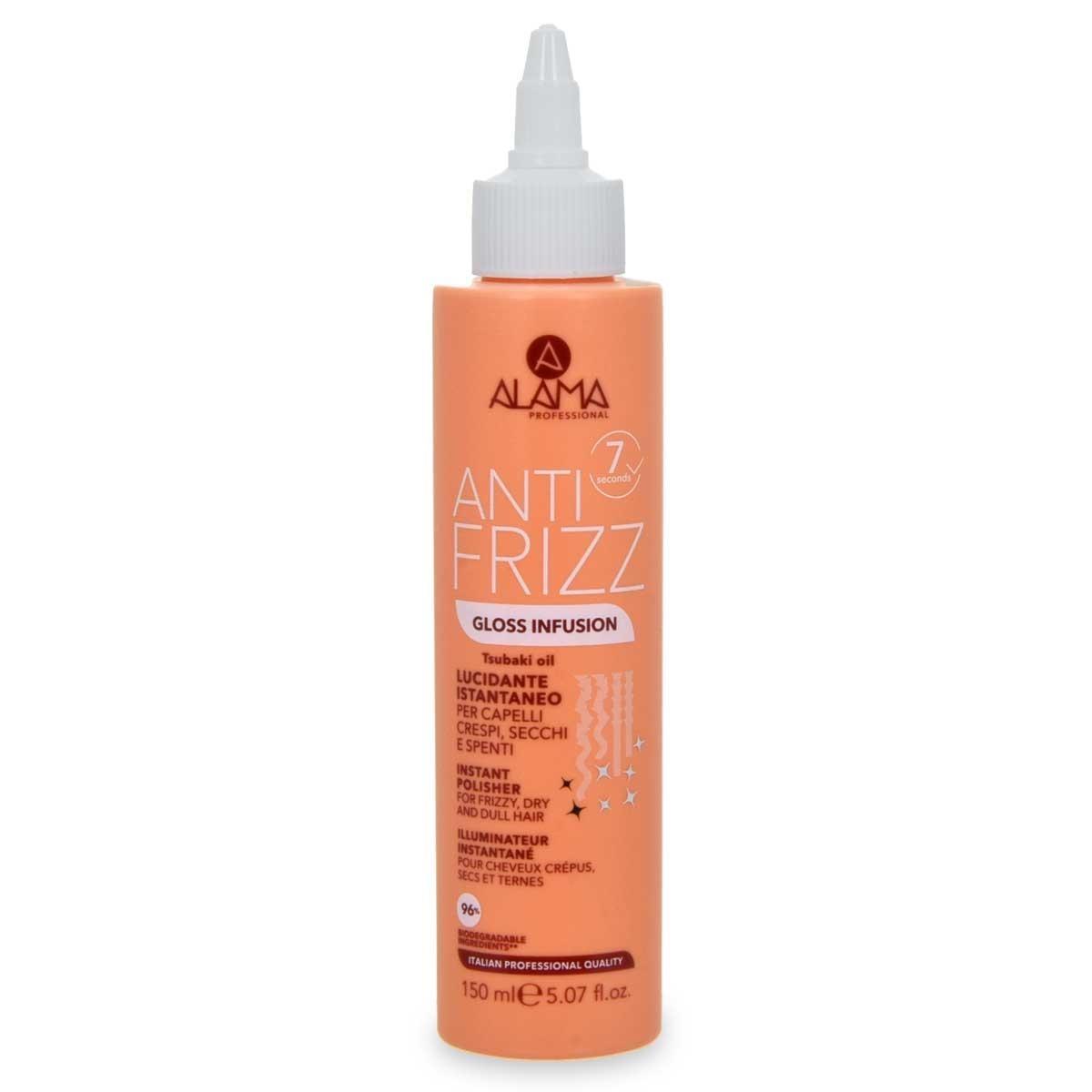 Alama professional anti frizz lucidante istantaneo per capelli crespi, secchi e spenti 150 ml