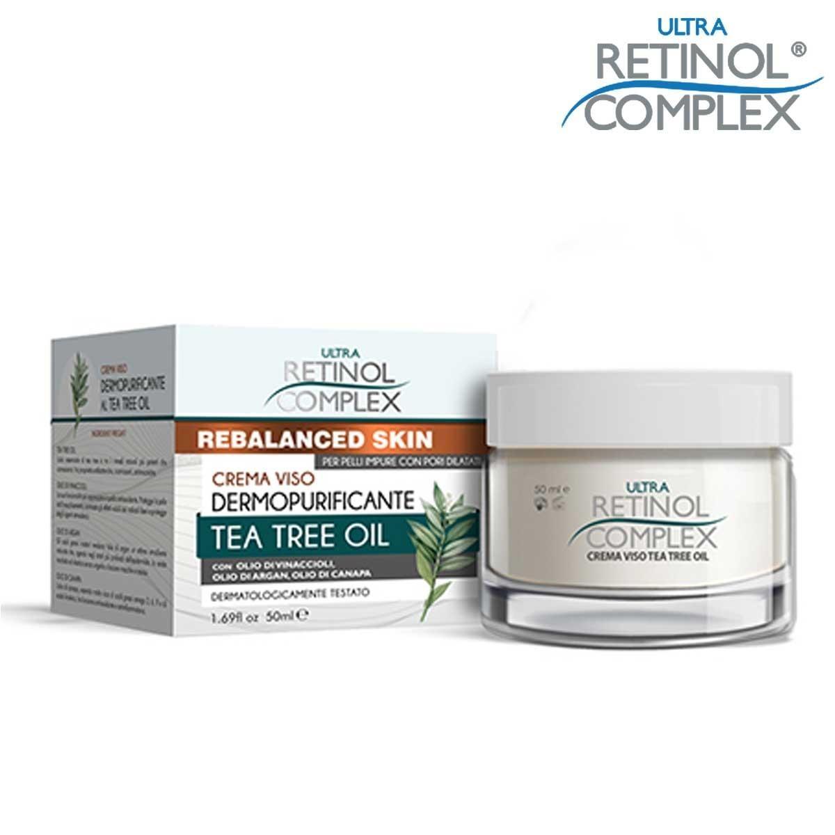 Retinol complex ultra crema viso tea tree oil 50 ml