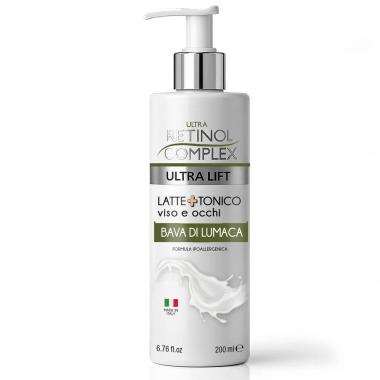 Retinol complex latte + tonico 200 ml bava di lumaca