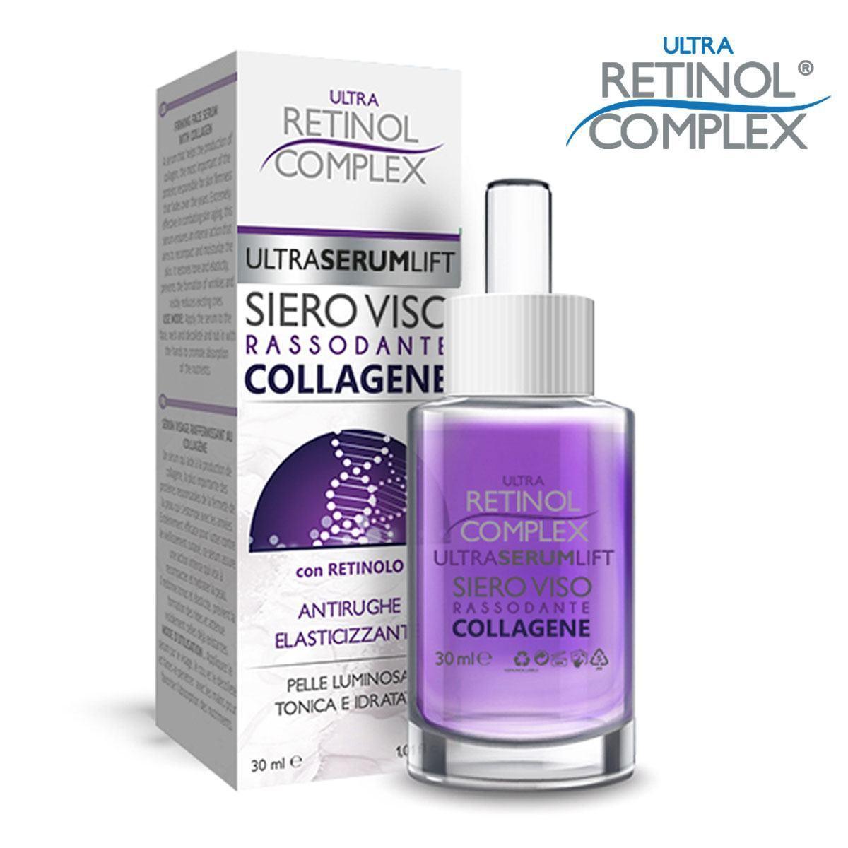 Retinol complex siero viso rassodante collagene 30 ml