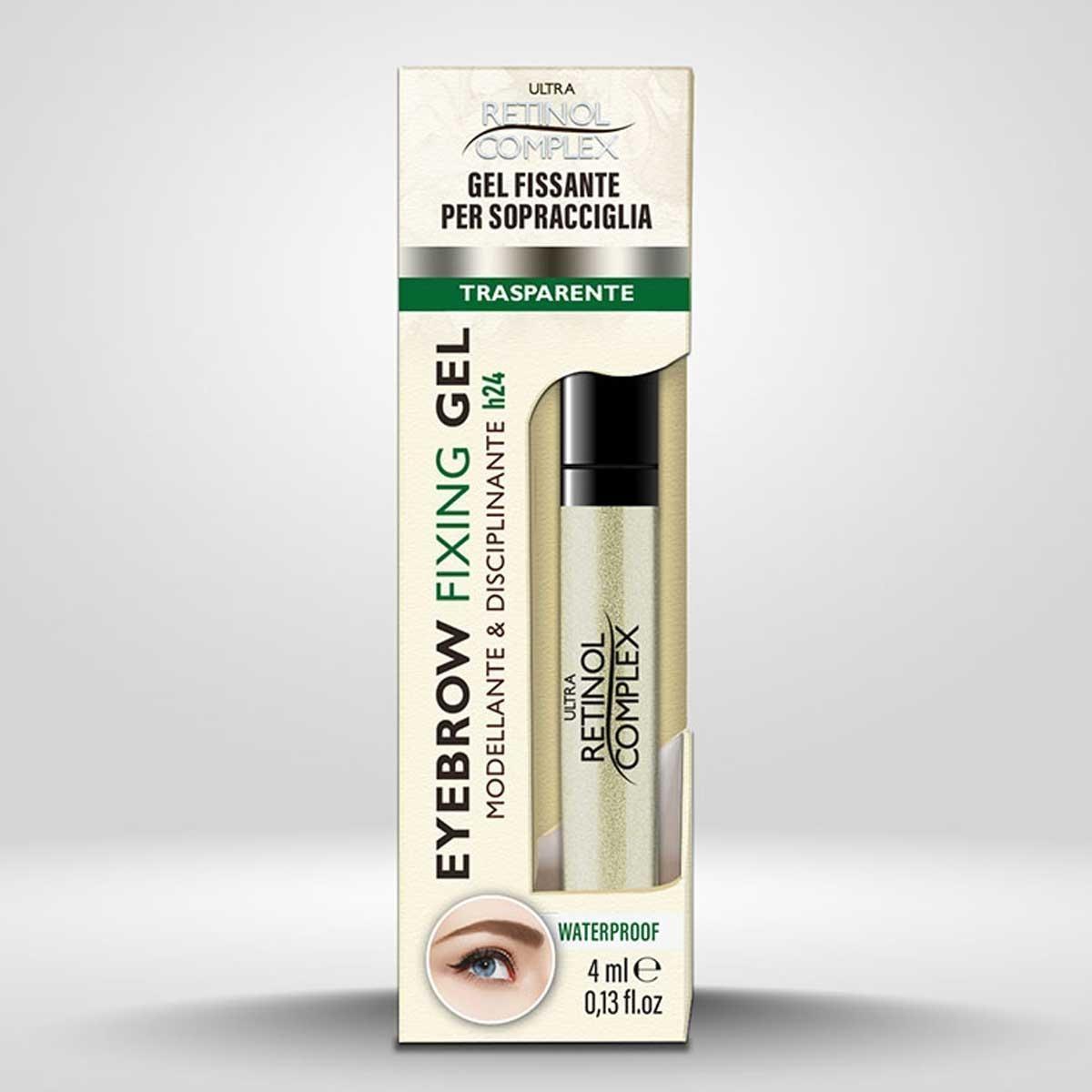 Retinol complex gel fissante per sopracciglia trasparente 4 ml