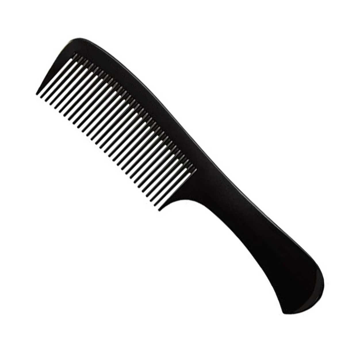 Pettine manico nero