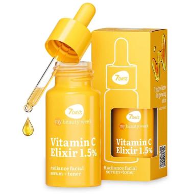 7 DAYS Siero e Tonico Viso Illuminante VITAMIN C ELIXIR 1,5% 20 ML