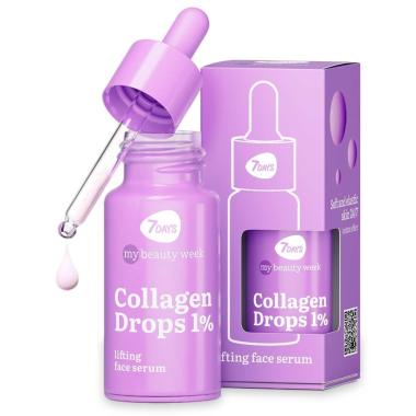 7 DAYS Siero Viso Effetto Lifting COLLAGEN DROPS 1% 20 ML