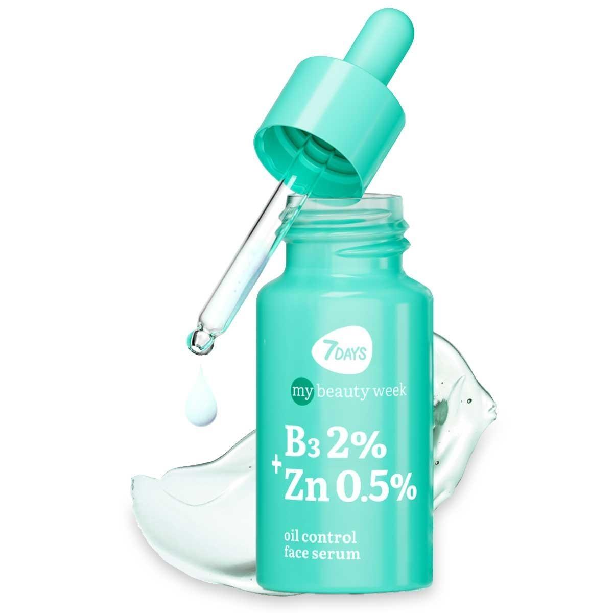 7 DAYS Siero Viso Seboregolatore B3 2% + ZN 0,5% 20 ML