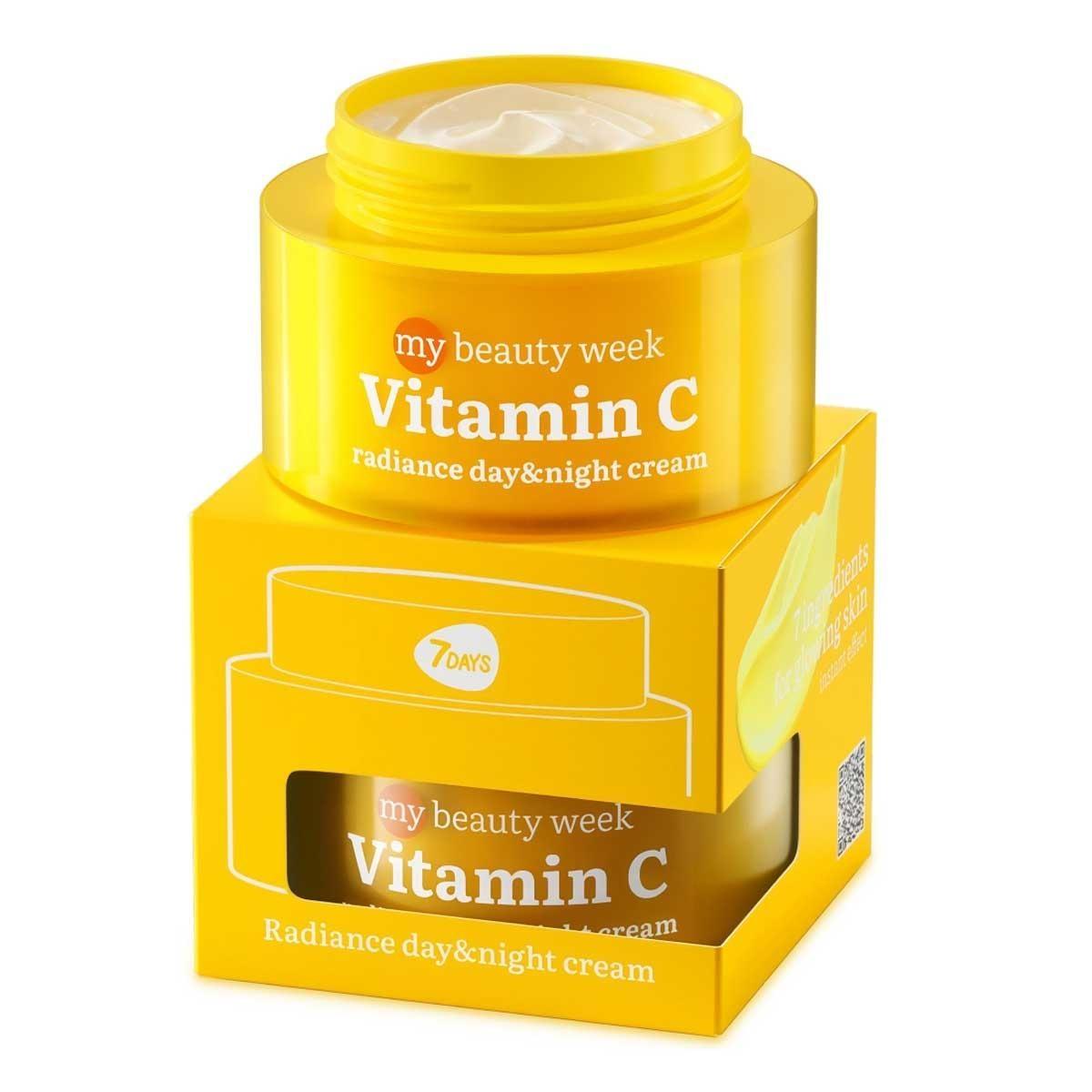 7 DAYS Crema Viso Giorno & Notte Illuminante VITAMIN C 50 ML