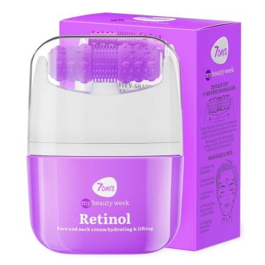 7 DAYS Massaggiatore 3D Face Fit Viso-Collo RETINOL Antirughe e Lifting 40 ML