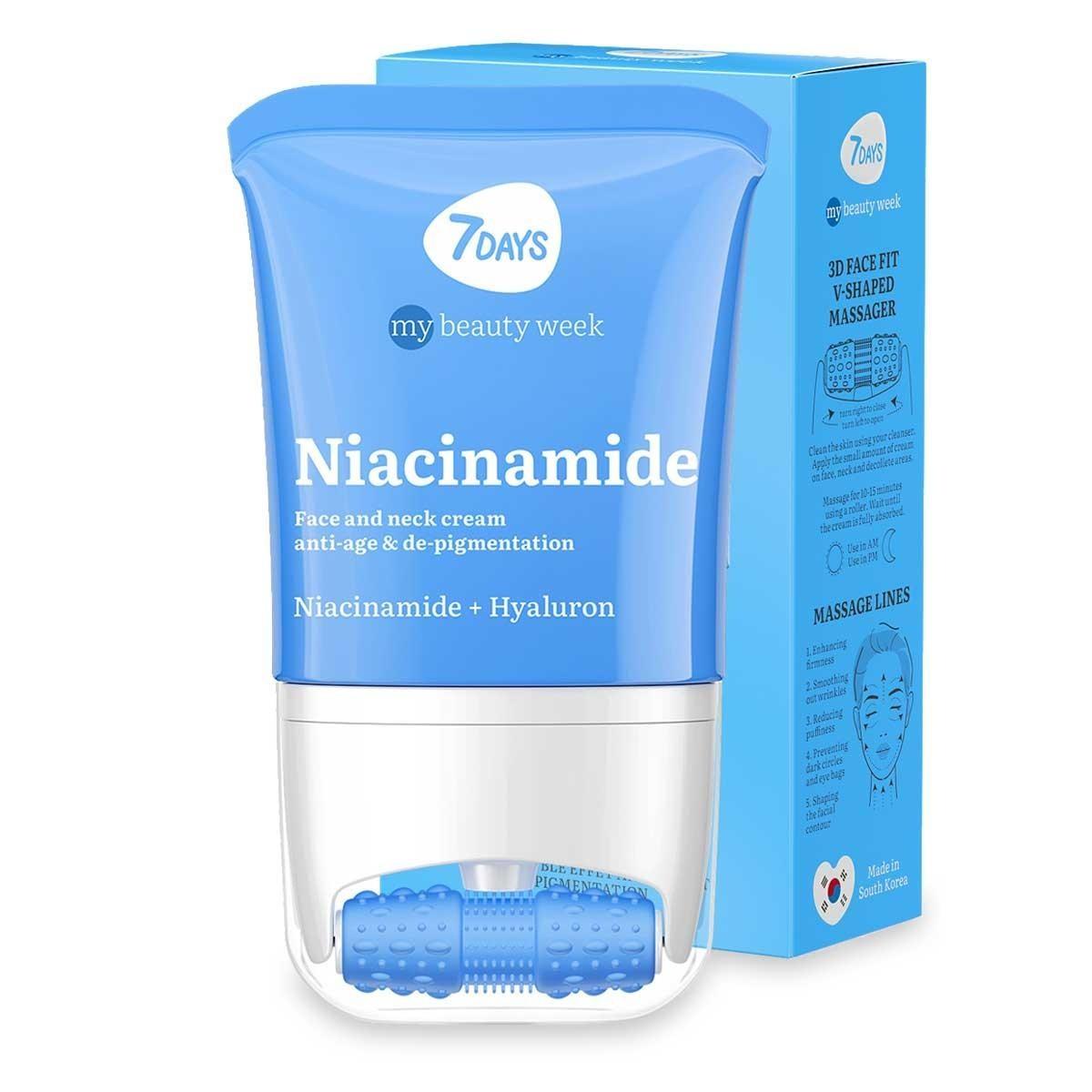 7 DAYS Massaggiatore 3D Face Fit Viso-Collo NIACINAMIDE Seboregolatore e Anti-macchie 80 ML