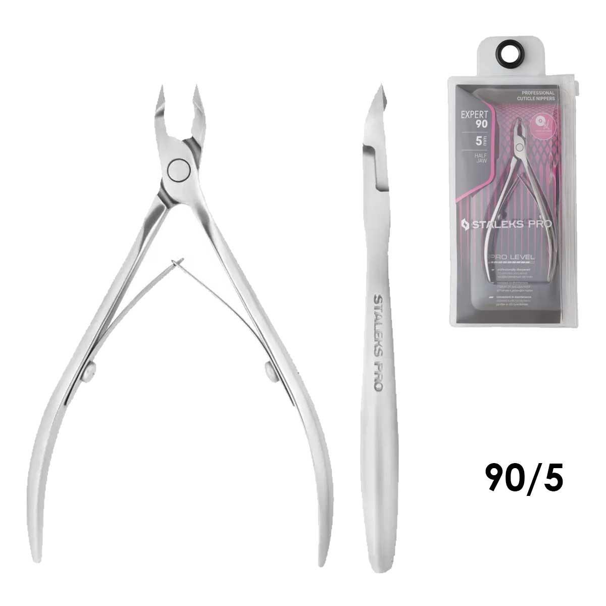 Staleks tronchese professionale per cuticole expert 90/5 mm