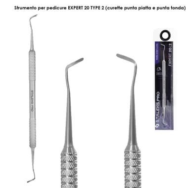 Staleks ferretto per pedicure expert 20 tipo 2 (curette a doppia faccia)