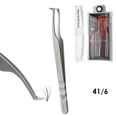 staleks pinzetta professionale per ciglia EXPERT 41 TIPO 6 (boot, 75')