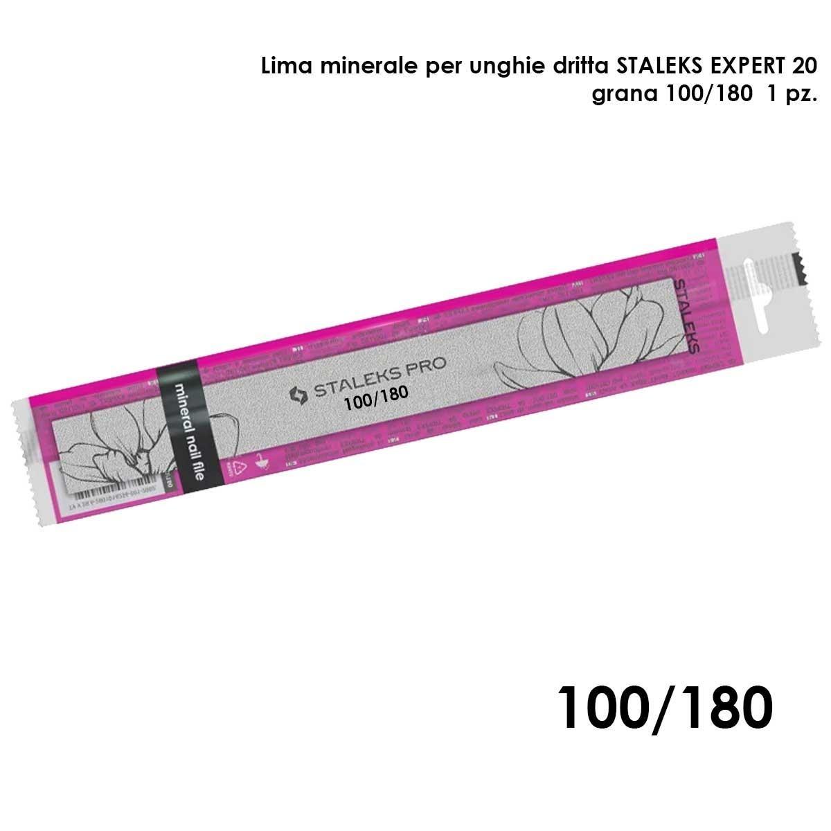Staleks lima dritta minerale expert 20, grana 100/180