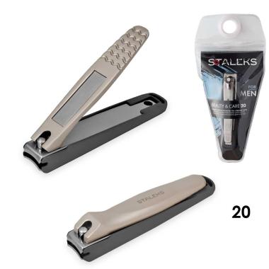 Staleks tagliaunghie con contenitore per unghie beauty & care 20