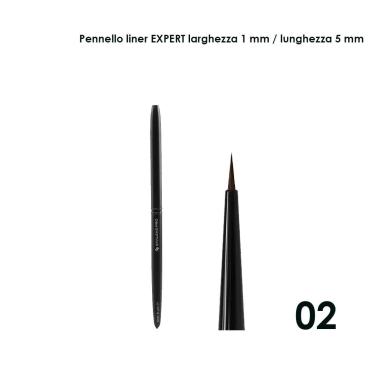 staleks pennello liner EXPERT, larghezza 1 mm / lunghezza setole 5 mm