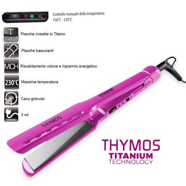 Giubra piastra professionale thymos fuxia