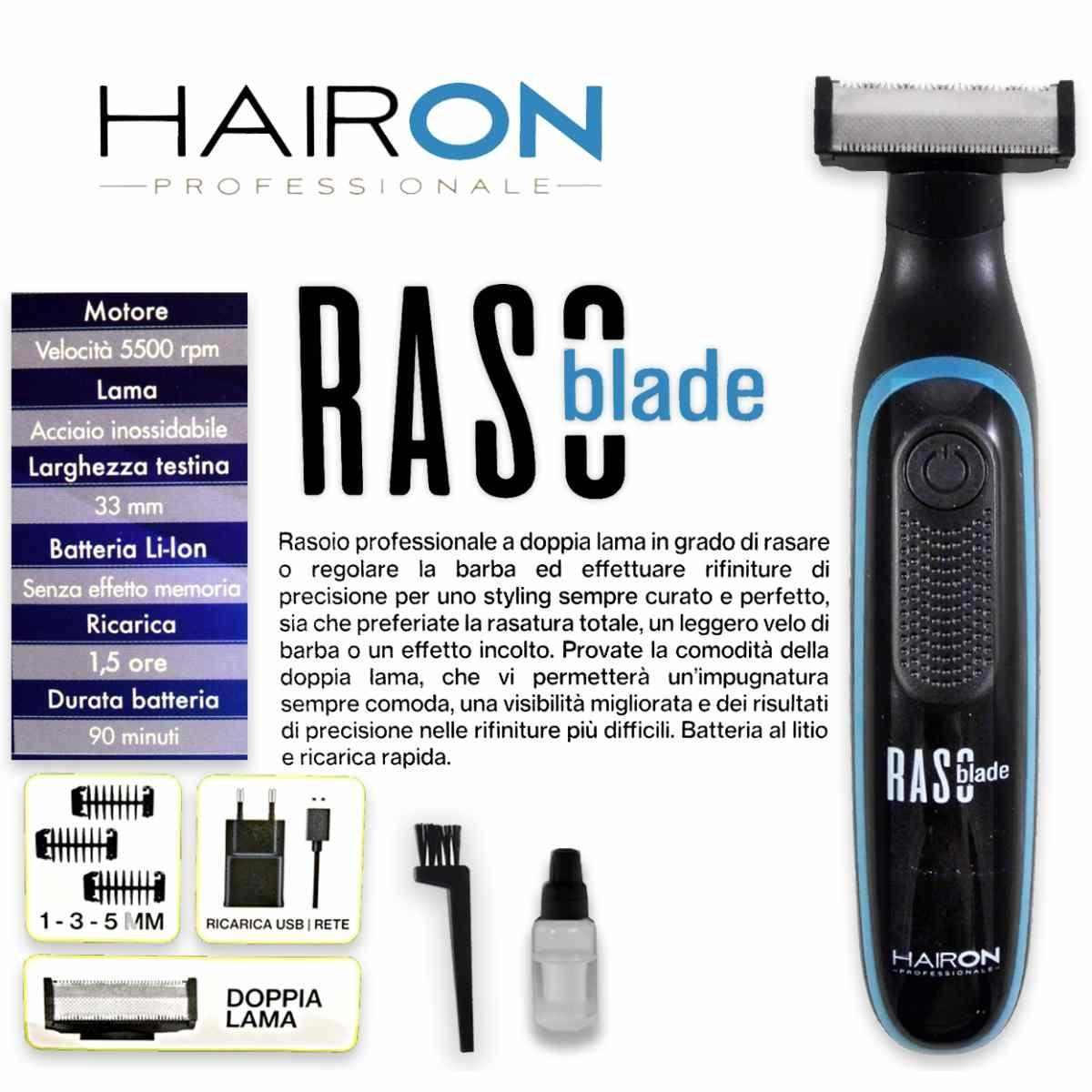 Rasoio blade hairon