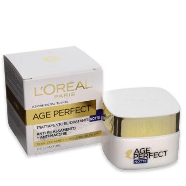 L'oreal age perfect viso idratante notte 50 ml
