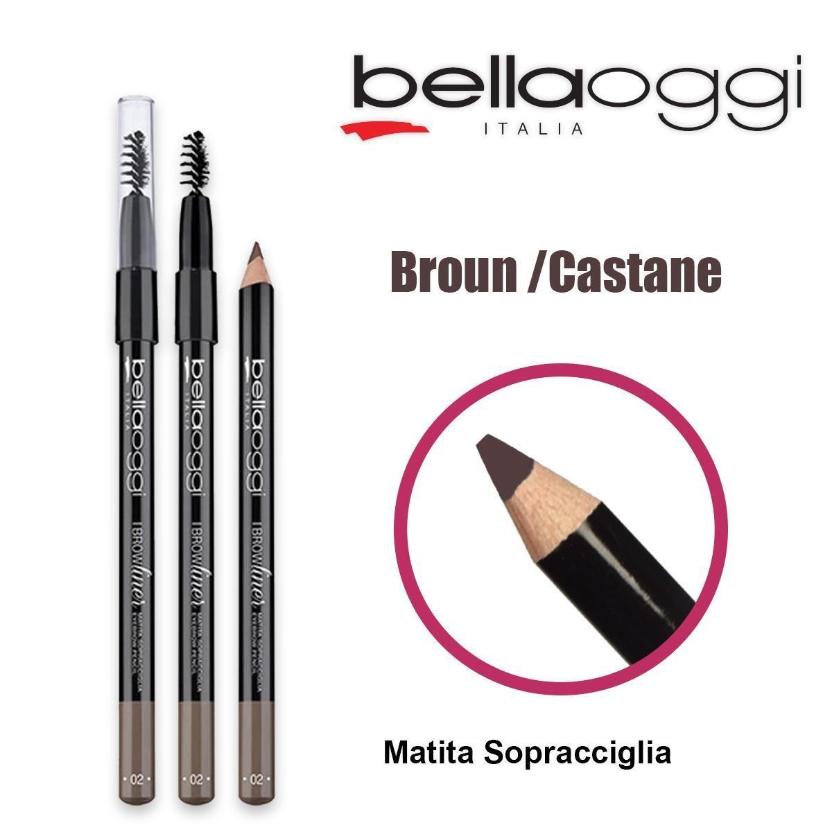 I brow liner matita sopracciglia brown/castane