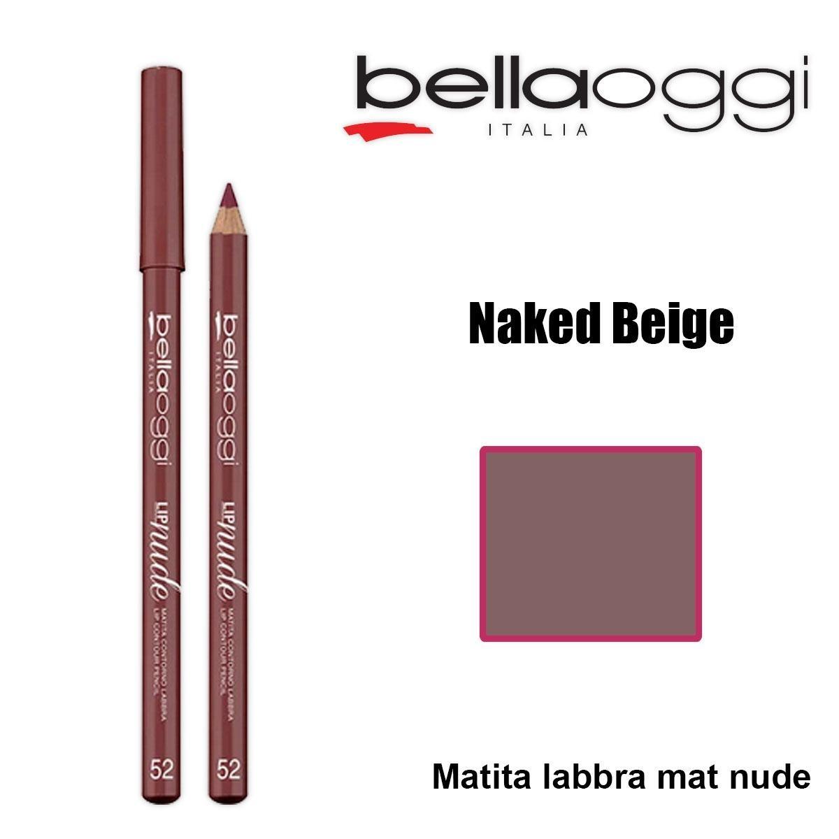 Lip nude matita labbra mat nude naked beige