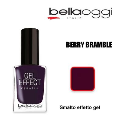 Gel effect keratin smalto effetto gel con cheratina berry bramble