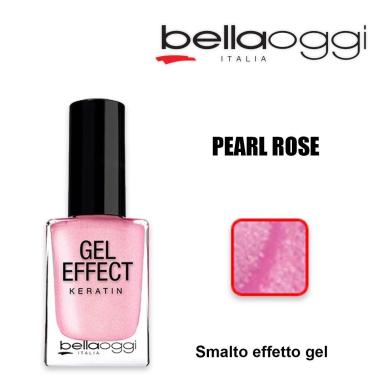 Gel effect keratin smalto effetto gel con cheratina pearl rose