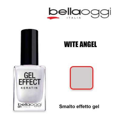 Gel effect keratin smalto effetto gel con cheratina white angel