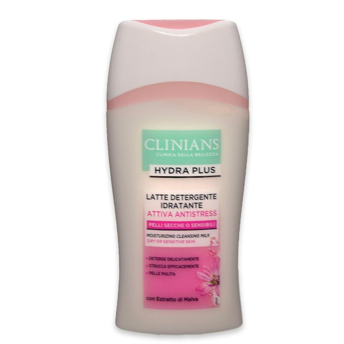 Clinians latte detergente attiva antistress 200 ml