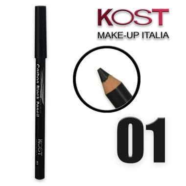 Matita carbon black kost 01