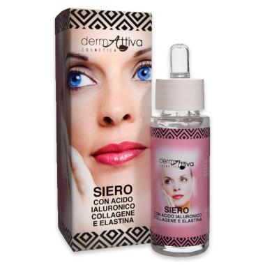 Dermattiva siero viso ialuronico collagene ed elastina 30 ml