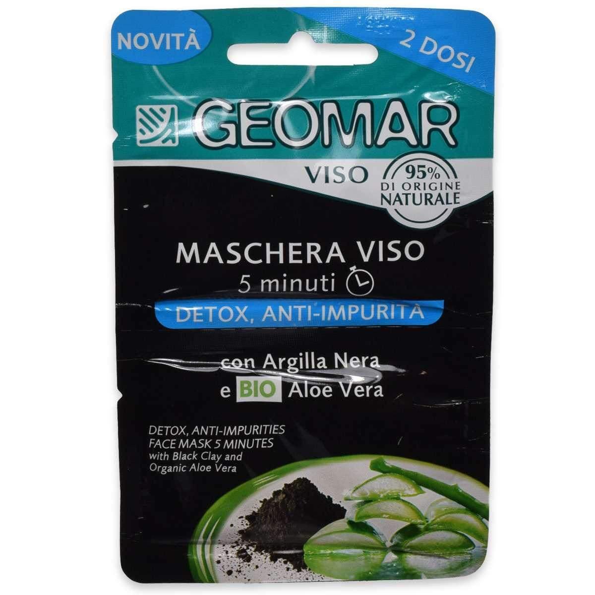 Geomar  maschera viso detox 15 ml