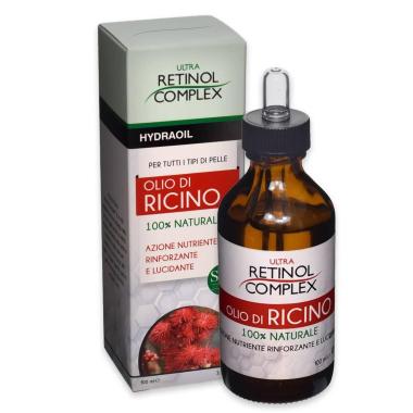 Retinol complex olio di ricino 100 ml uso cosmetico