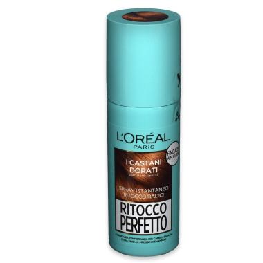 L'oreal ritocco perfetto 75 ml castano dorato