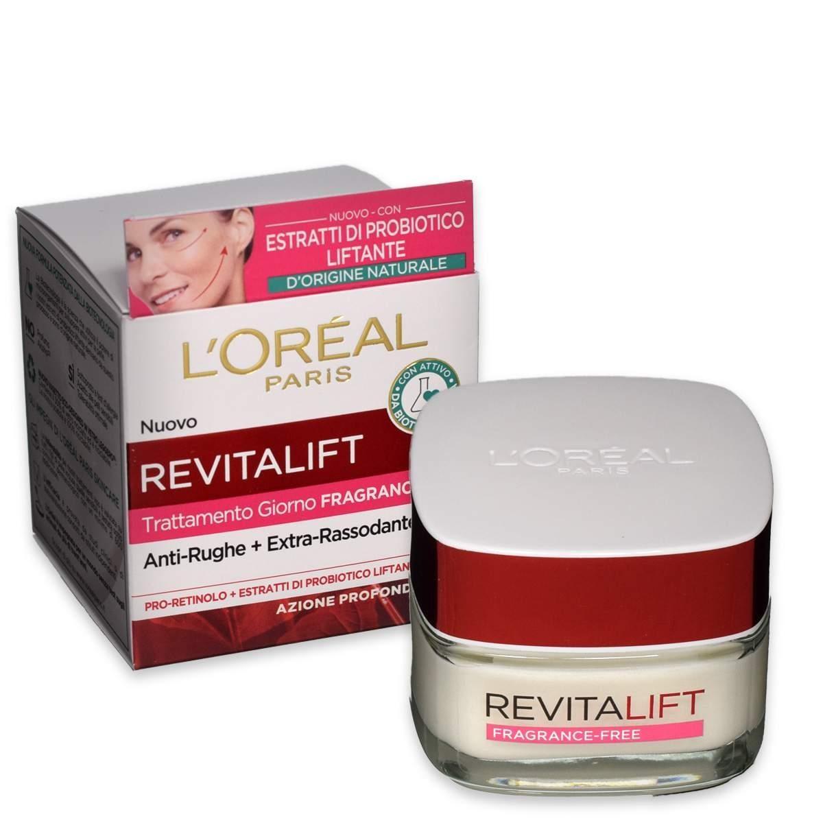 L'oreal revitalift anti rughe fragrance free 50 ml
